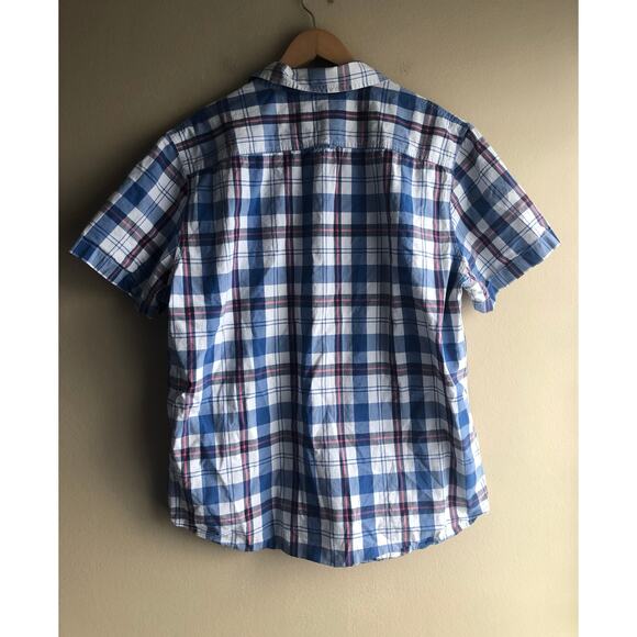 American Eagle Outfitter Men Button Up Shirt Size XL Multi Color - Picture 3 of 9